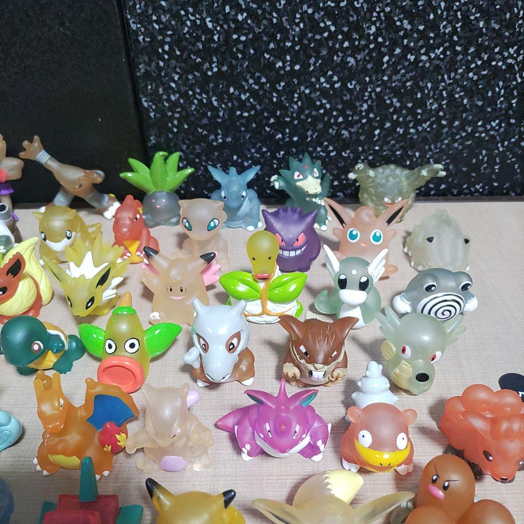 ポケモンキッズ　指人形　クリアタイプ　まとめ売り　47体セット