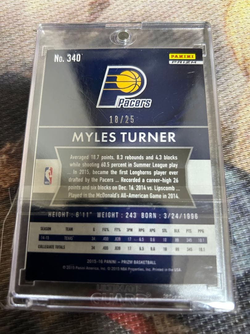 myles turner マイルズ・ターナー