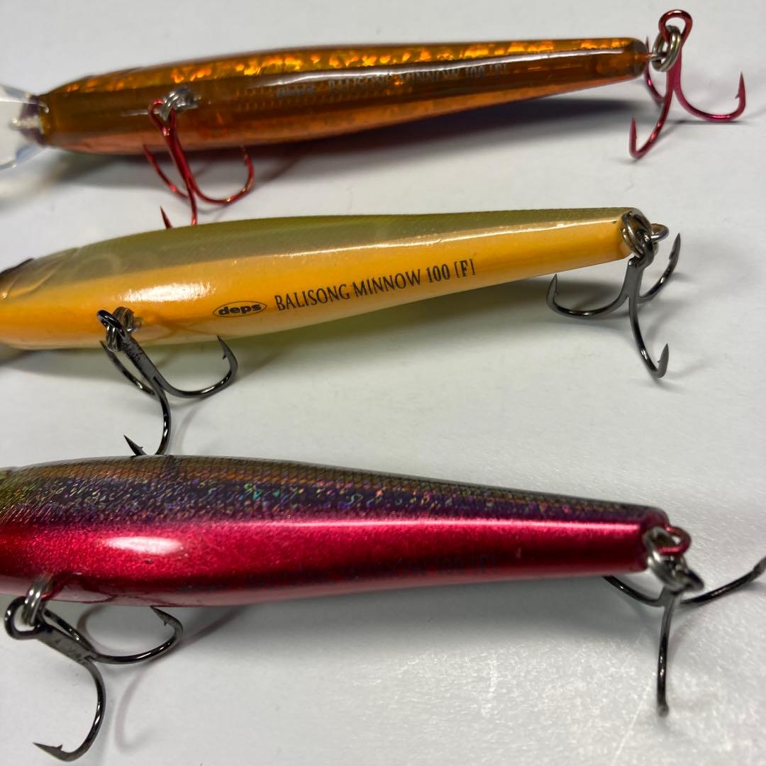 【美品】デプスバリソンミノー　100F／SP 7個