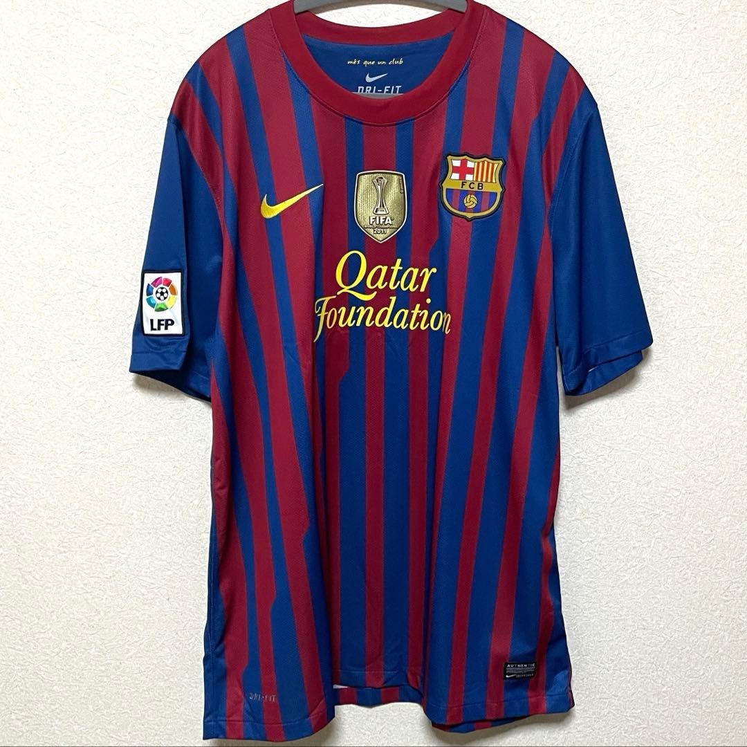 【正規品】バルセロナ 11-12 イニエスタ XL CWC優勝パッチ ペップ最終