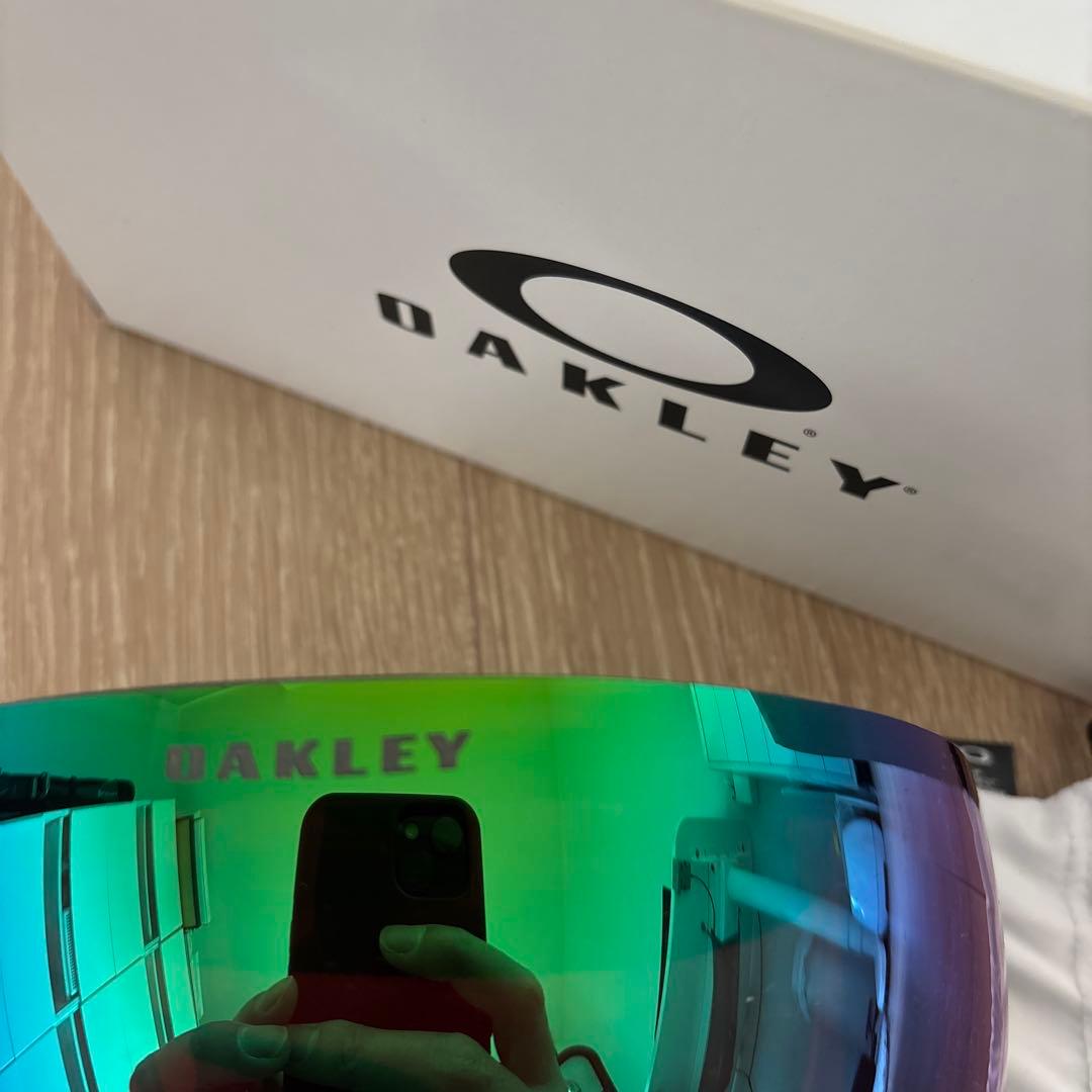 OAKLEY ゴーグル グリーン/ブルー ミラー