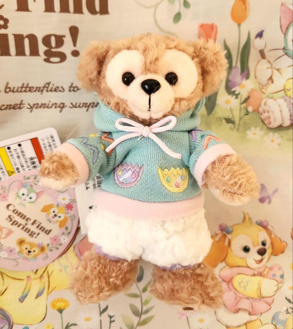 ディズニー　カムファインドスプリングス　ぬいぐるみバッジ