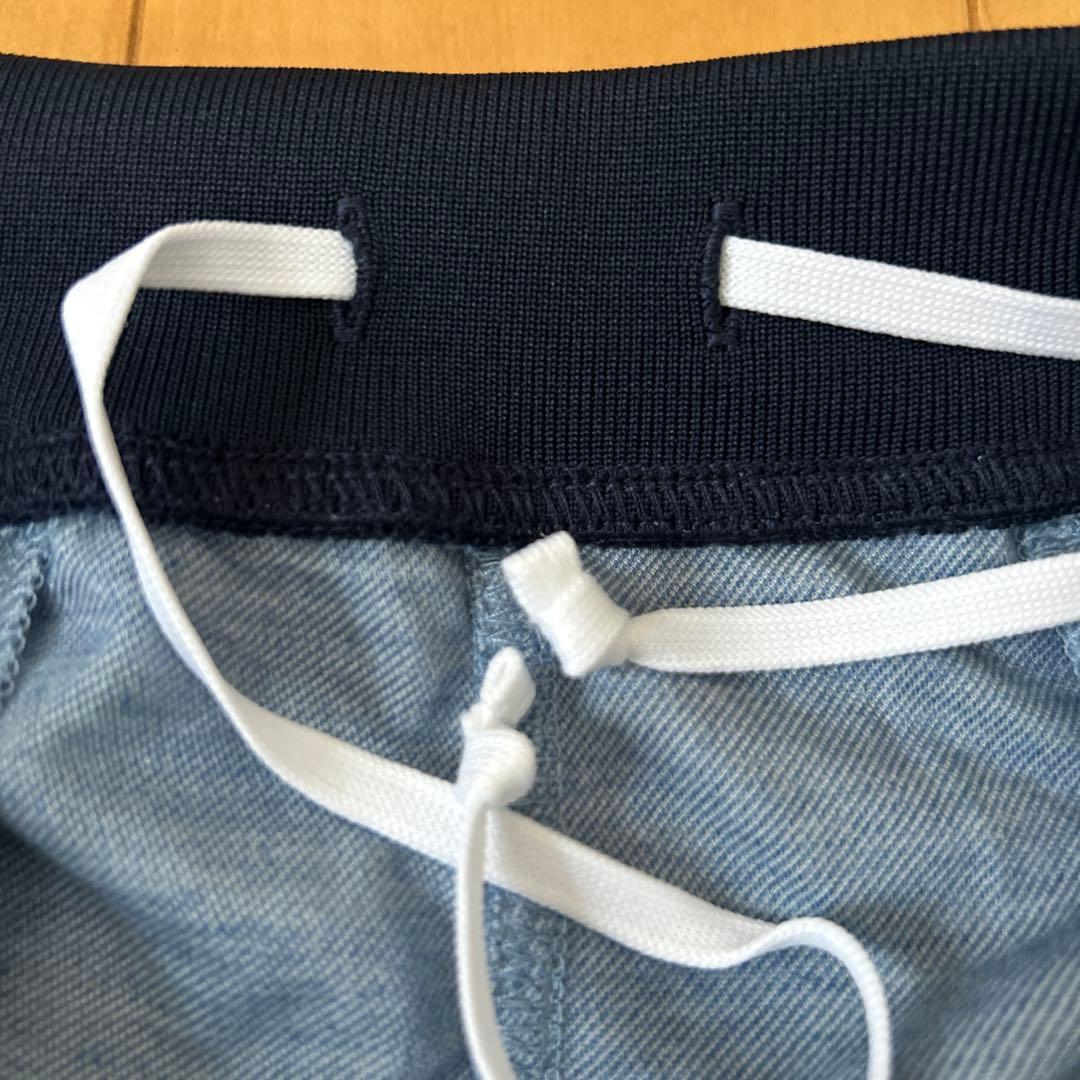 【セット】Prince テニスウェア ジップアップ　ショートパンツ L デニム風