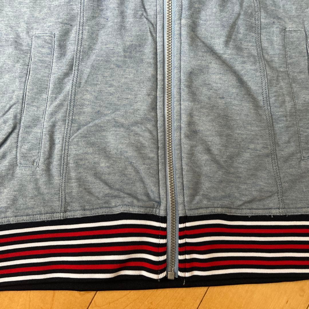 【セット】Prince テニスウェア ジップアップ　ショートパンツ L デニム風