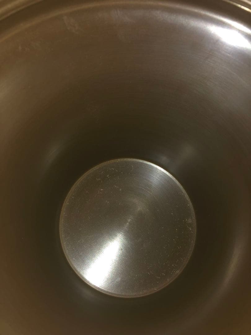 末広水指　南鐐摘　即中斎好　般若勘渓　氏作　共箱入