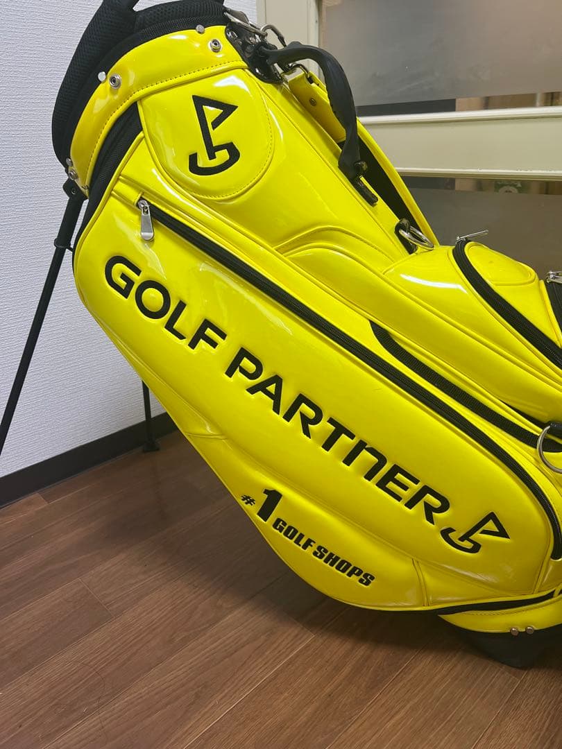 GOLF PARTNER NEXGEN イエローキャディバッグ
