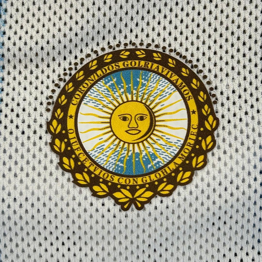 希少　リオネルメッシ 南アフリカW杯　アルゼンチン代表　ユニフォーム　M