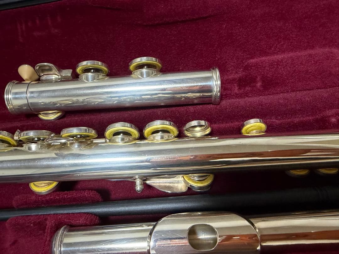 ⭐️頭部管銀製⭐️YAMAHAフルートYFL-311Ⅱ 調整済み！すぐ演奏可です！