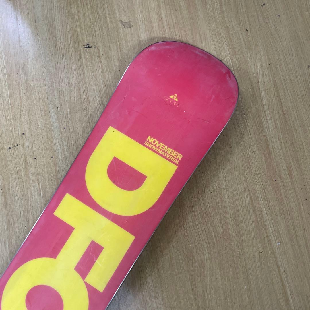 2018　NOVEMBER　D4　150cm　スノーボード　ノーベンバー