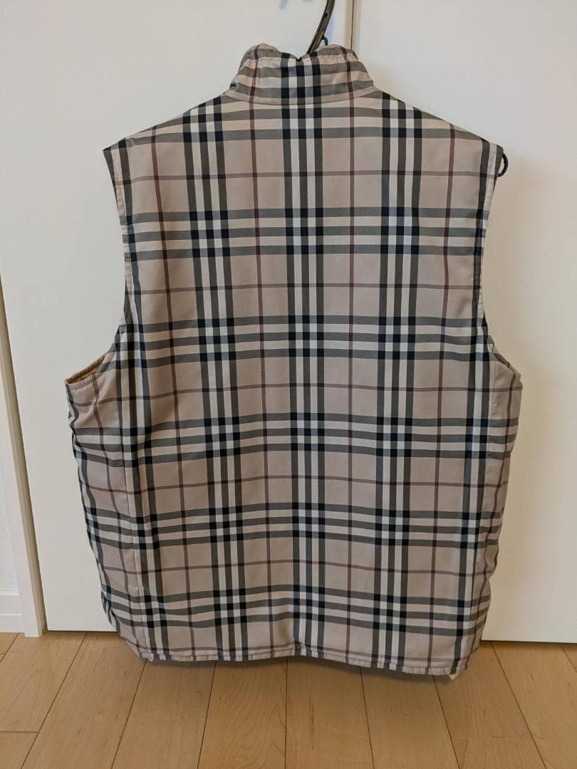 【極美品】バーバリーロンドン　リバーシブルベスト　フリーサイズ　ノバチェック