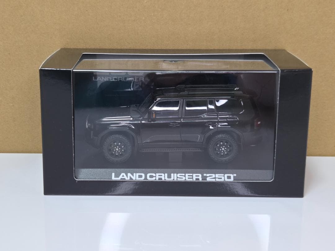 京商 1/43 ランドクルーザー250 ZX 03927BK ミニカー 特販仕様