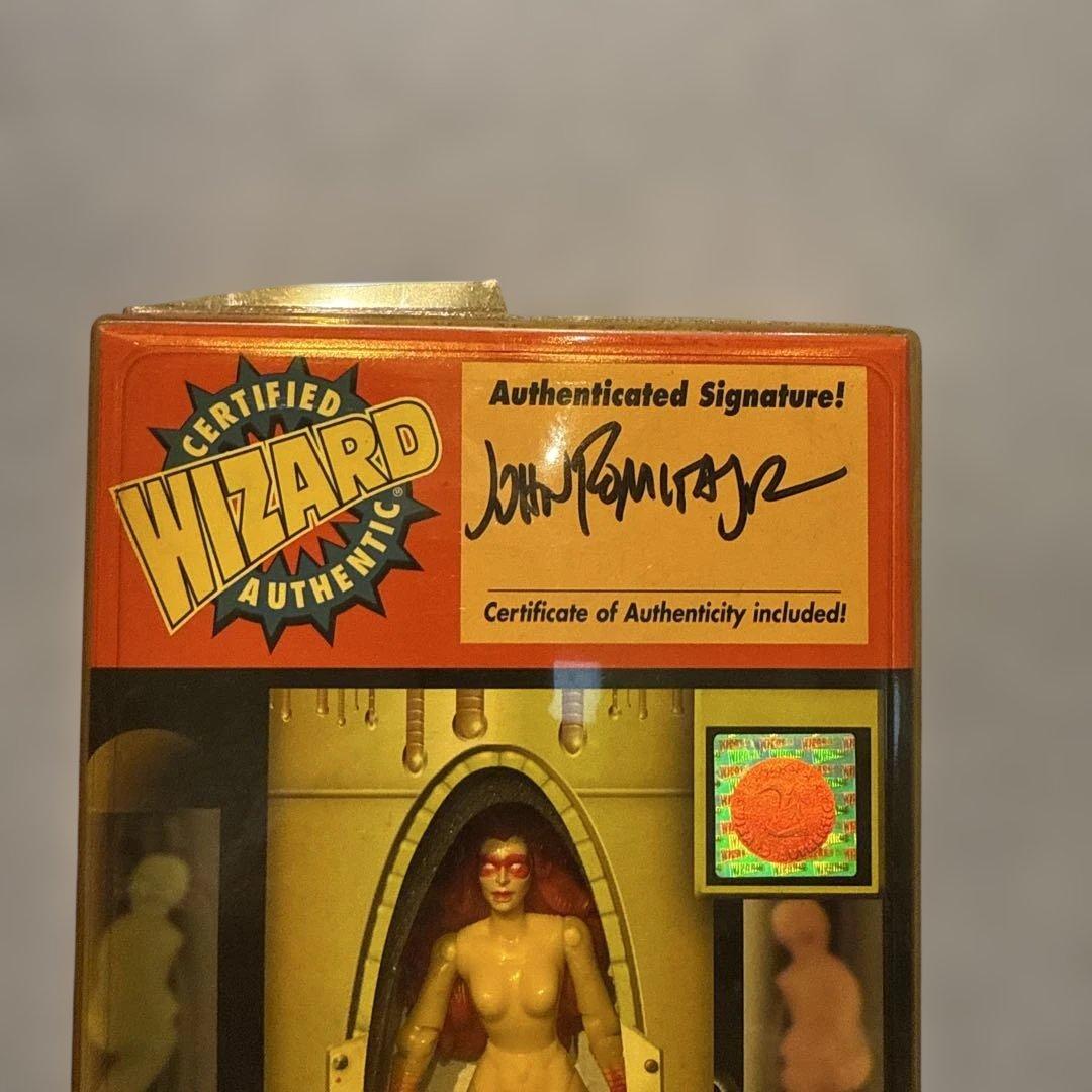 Firestar Wizard フィギュアJohn Romita Jr.サイン