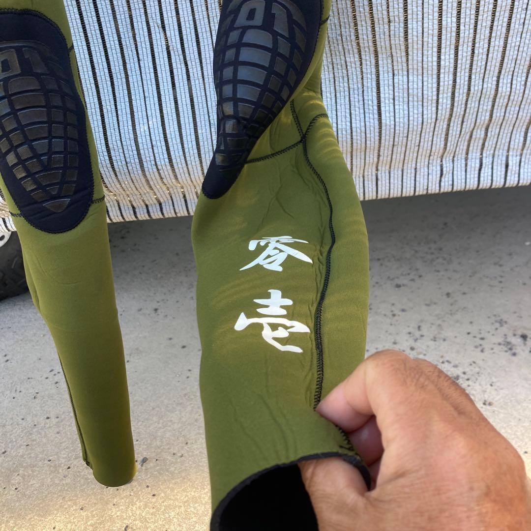 おげし 国内製ゼロワンウェットスーツ　ネックエントリーシステム　フルスーツ