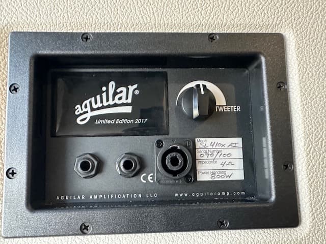 aguilar SL410X LTD/ Antique Ivory 4Ω