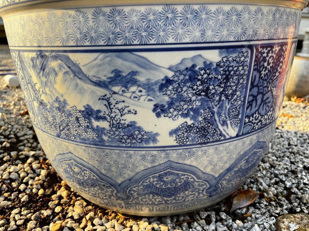 花鉢　金魚鉢　火鉢　特大サイズ