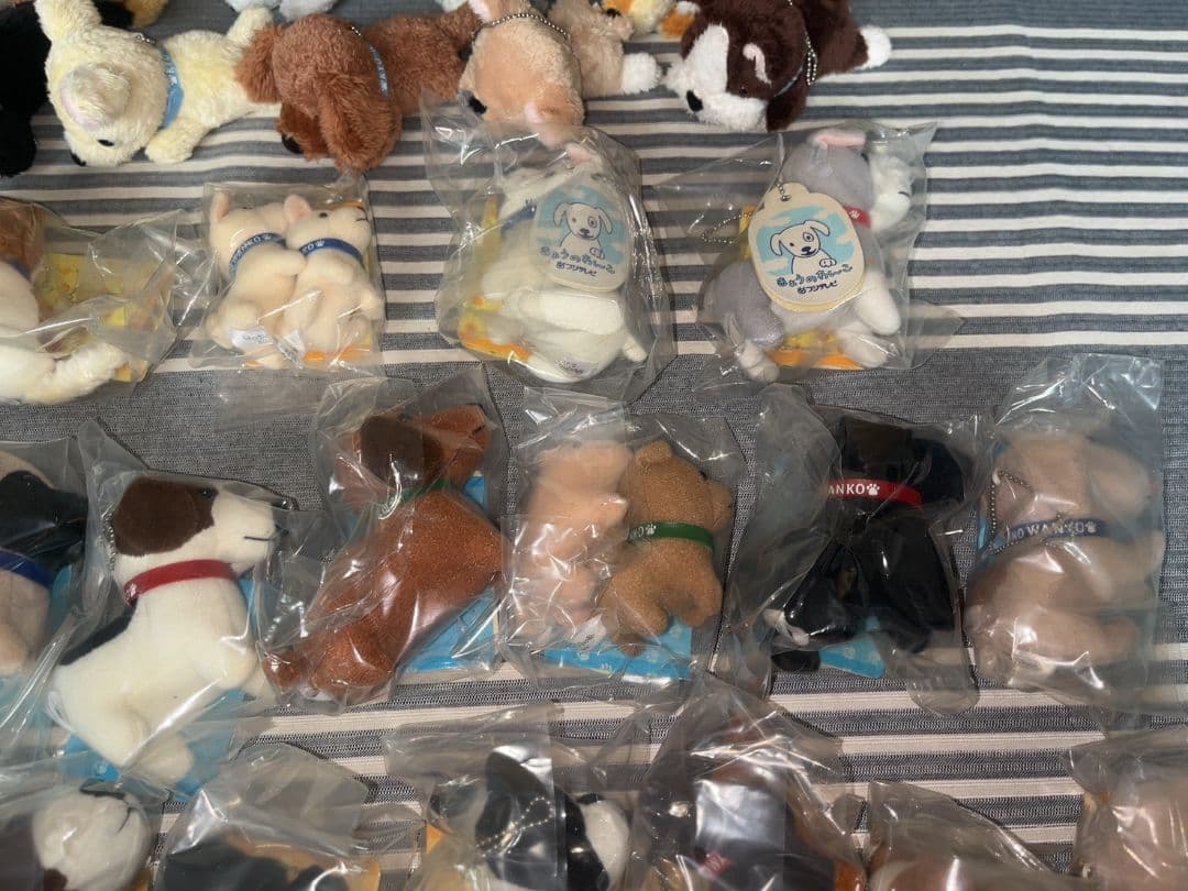 きょうのわんこ　平成 レトロ　ぬいぐるみ　キーホルダー　38体