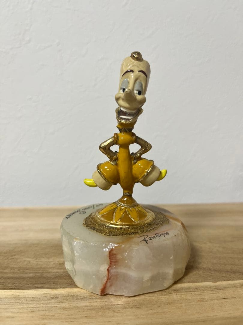 限定品！！ディズニー 美女と野獣　世界で1500個　ルミエール フィギュア