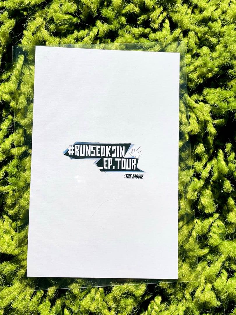 BTS JIN 映画 RUNSEOKJIN 韓国 特典 ジン トレカ ポスター