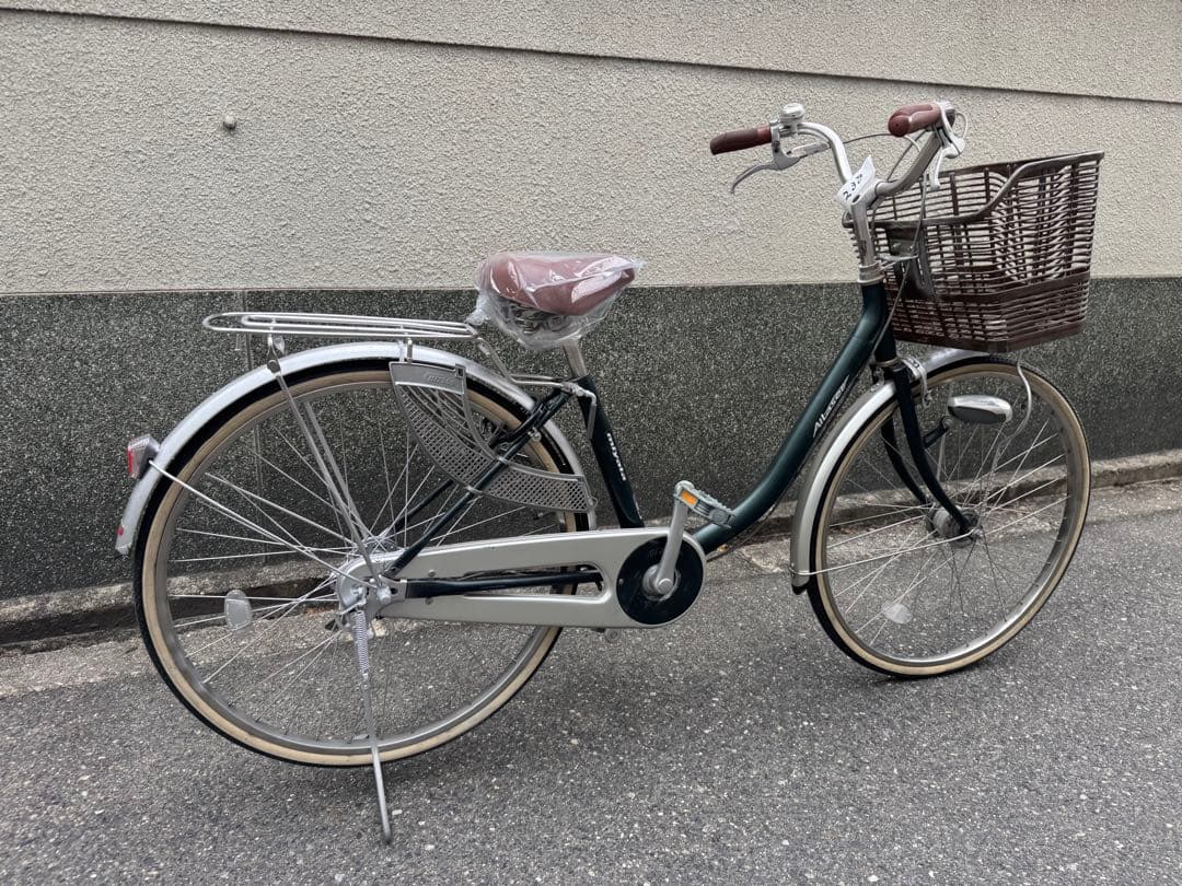 238）全車両格安販売‼️ 26インチ オートライト　シティサイクル　ママチャリ