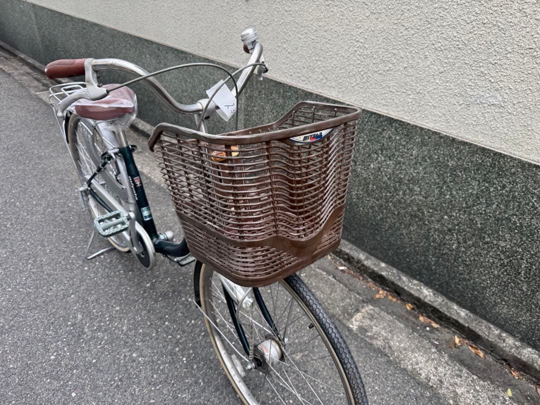 238）全車両格安販売‼️ 26インチ オートライト　シティサイクル　ママチャリ