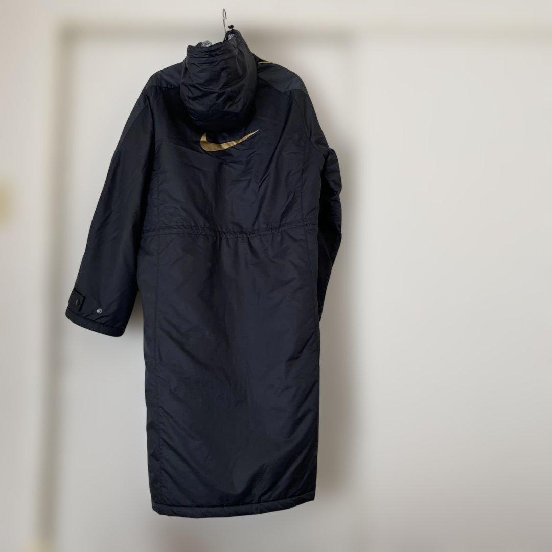 Nike フード付きベンチコート ブラック