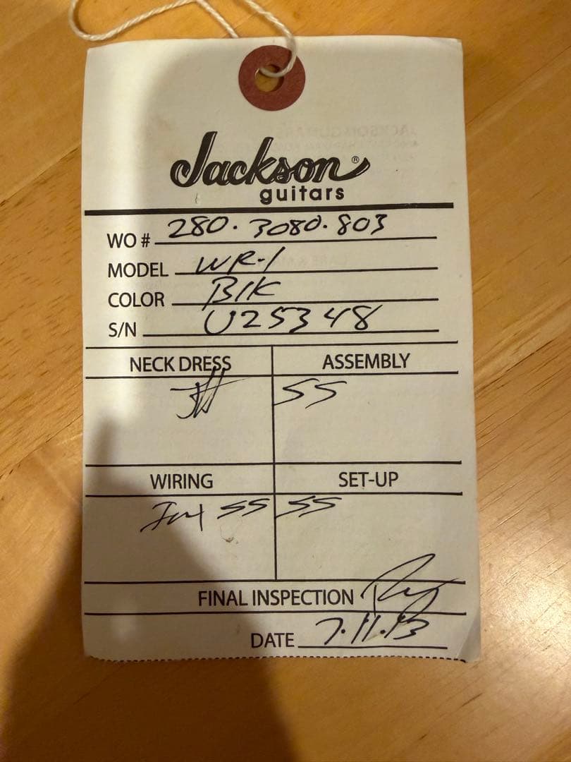 Jackson USA Warrior ジャクソンUSAウォリアー