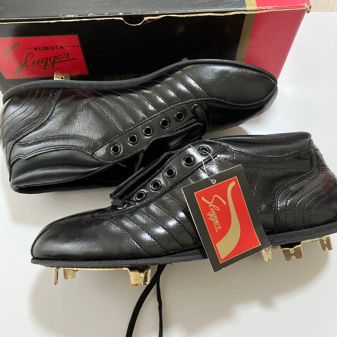 久保田スラッガー 野球スパイク 天然皮革 ベースボールシューズ 27.5cm