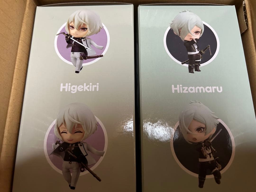 【未開封、未使用】 刀剣乱舞 ねんどろいど 髭切 膝丸 セット