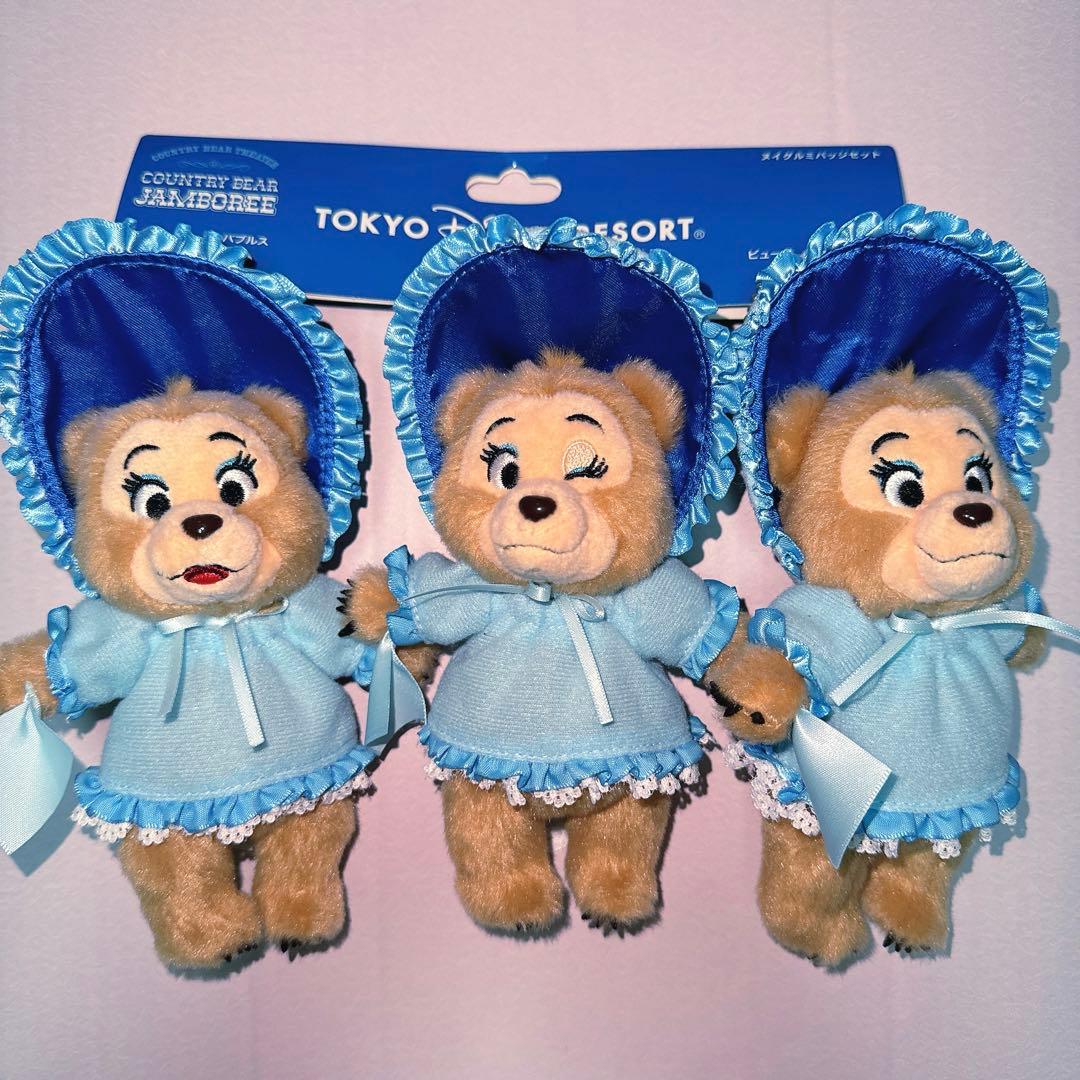 カントリーベアシアター サンボネッツ ぬいぐるみバッジ 新品未使用