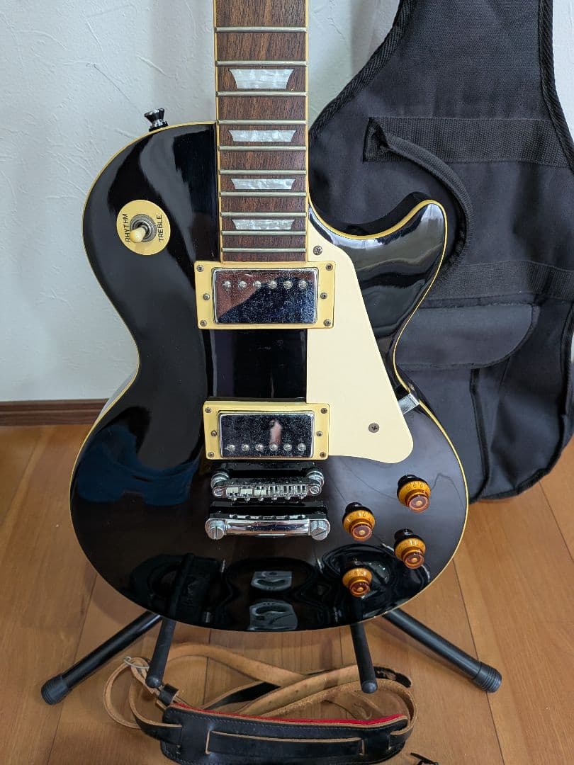 Epiphone Les Paul ブラック エレキギター【小物付】