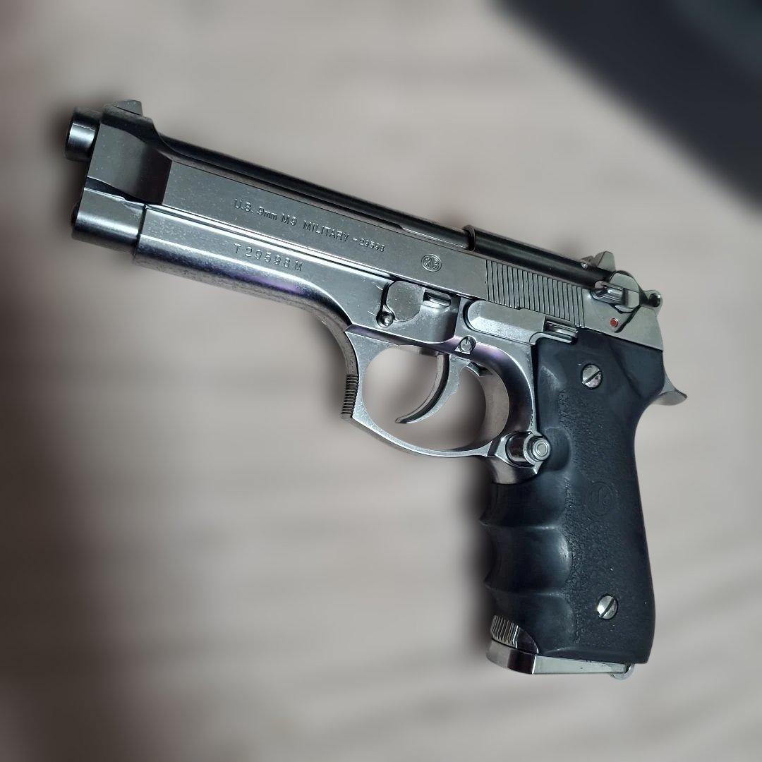 たけたけ東京マルイデザートイーグル&M92Fクロームステンレスセット