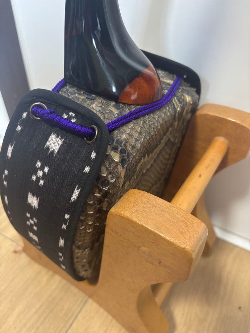 沖縄三線　平中知念型（図面から おこした）