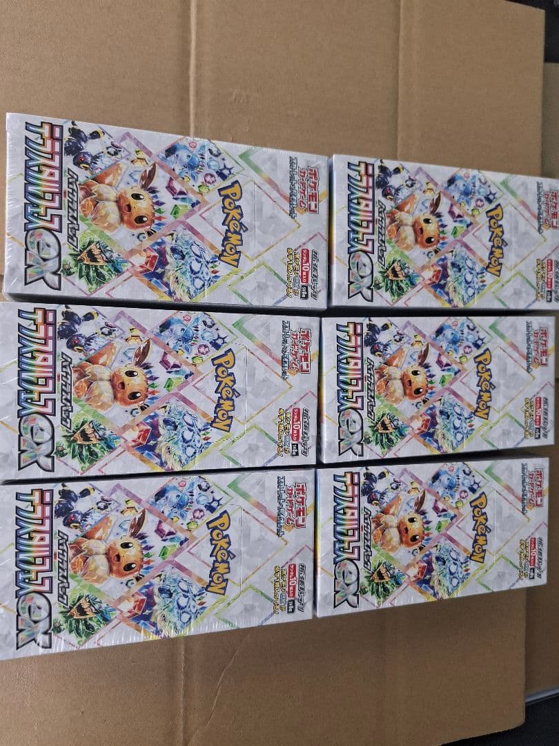ポケモンカードテラスタルフェス6box　シュリンク付き
