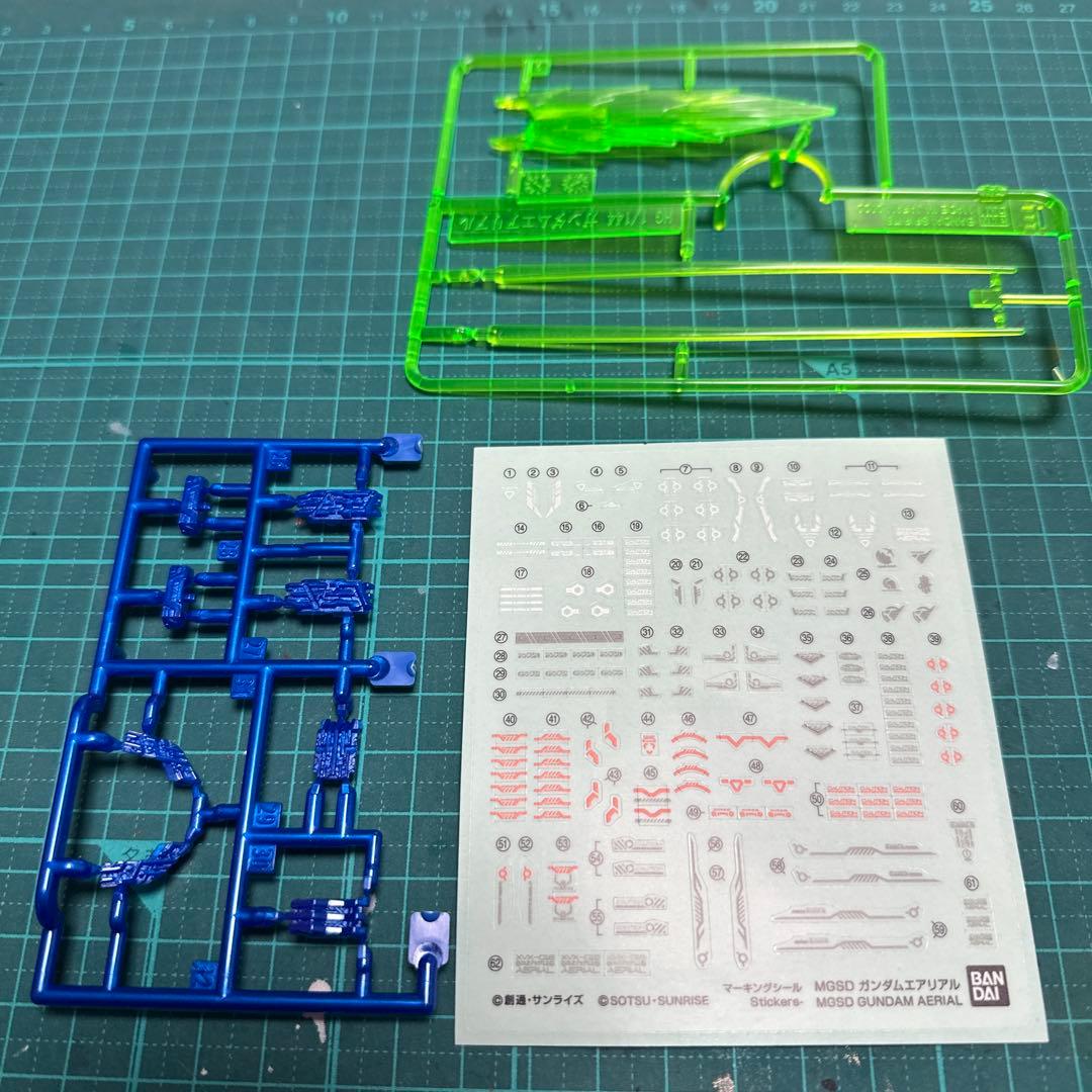 MGSD ガンダムエアリアル 【全塗装完成品】