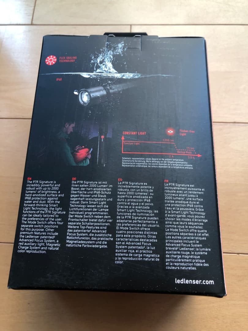 LED LENSER P7R SIGNATURE レッドレンザー　未使用品