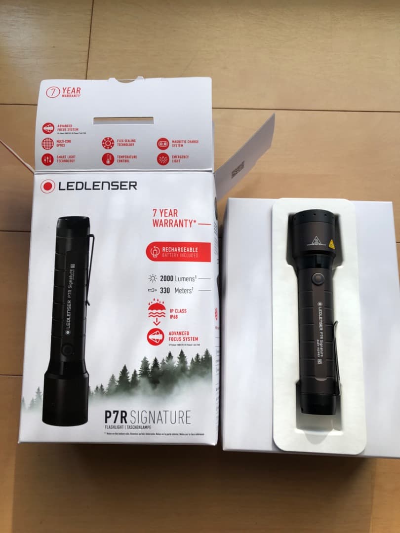 LED LENSER P7R SIGNATURE レッドレンザー　未使用品