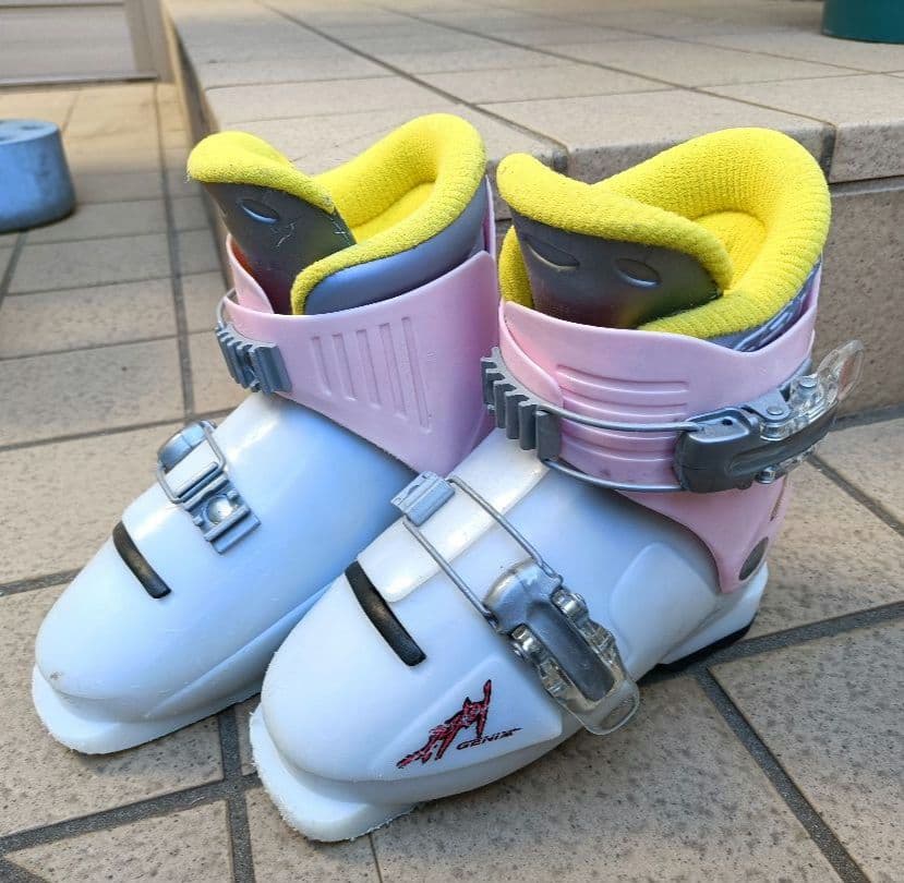 スキーセット　板100cm ブーツ20cm　ストック75cm