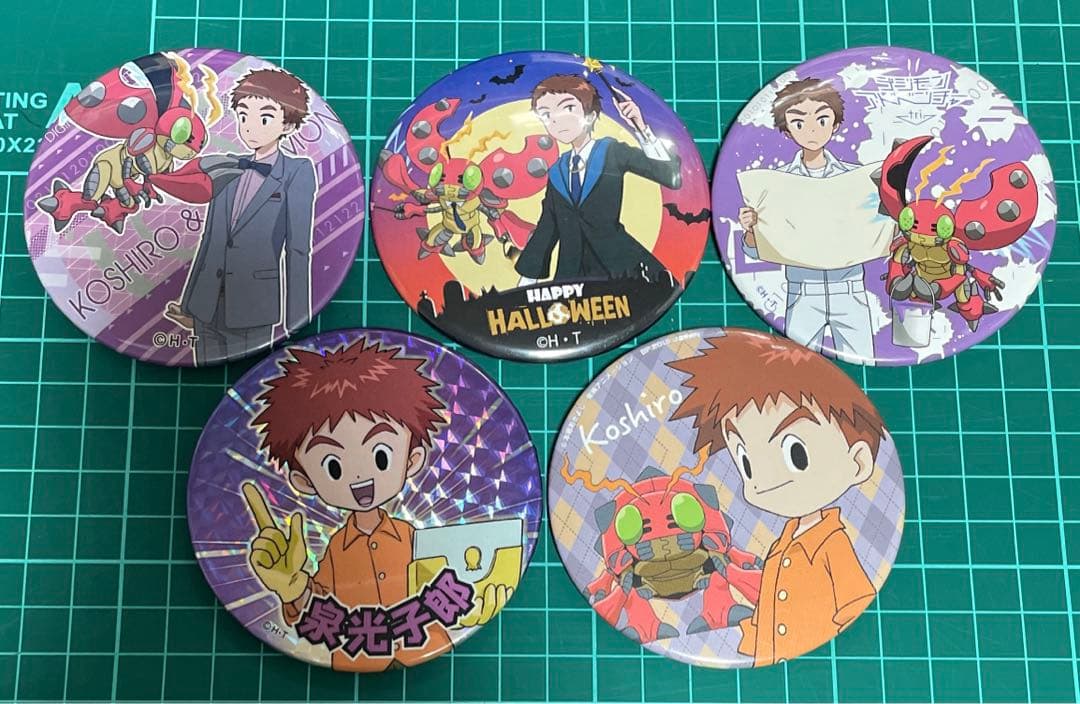 デジモンアドベンチャー tri. 缶バッジ 泉光子郎 テントモン