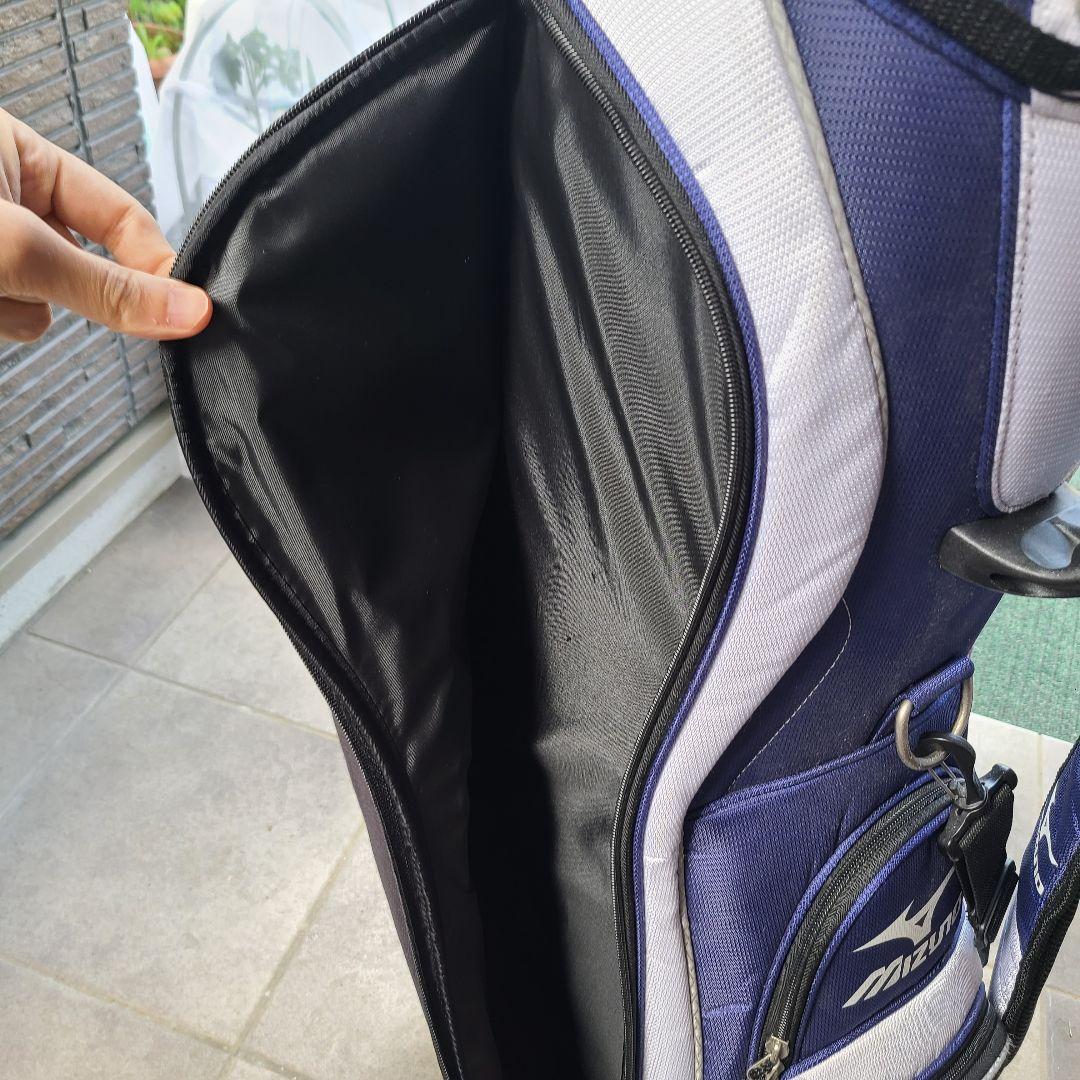 美品 Mizuno キャディバッグ ゴルフバッグ