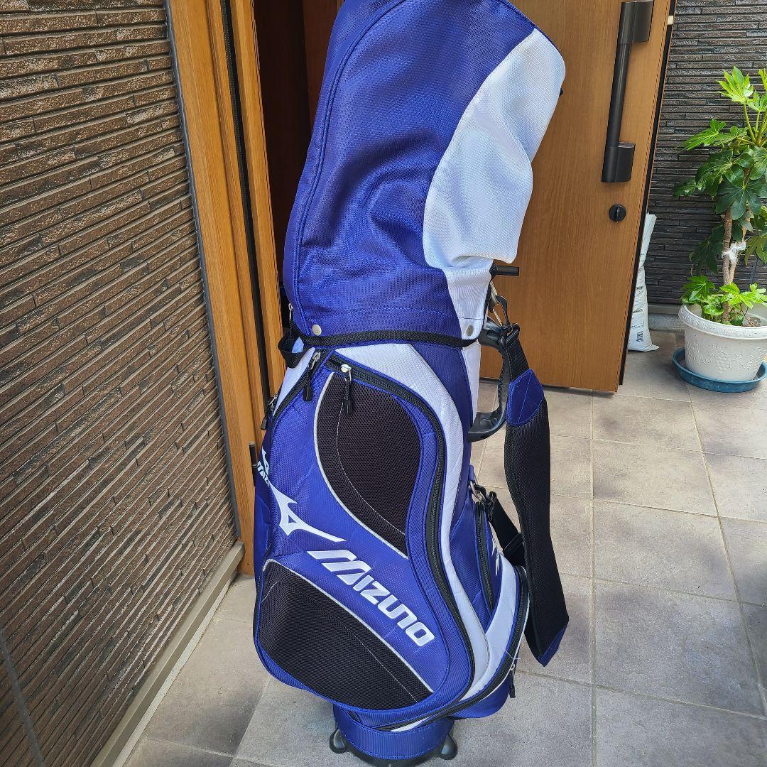 美品 Mizuno キャディバッグ ゴルフバッグ