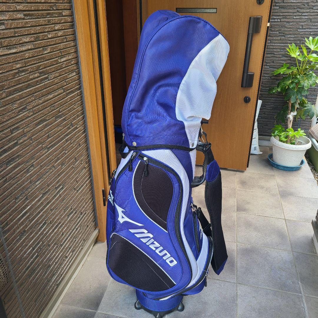 美品 Mizuno キャディバッグ ゴルフバッグ