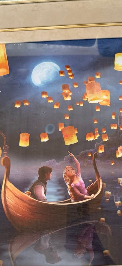 【最終値下げ】塔の上のラプンツェル　アールビバン絵画