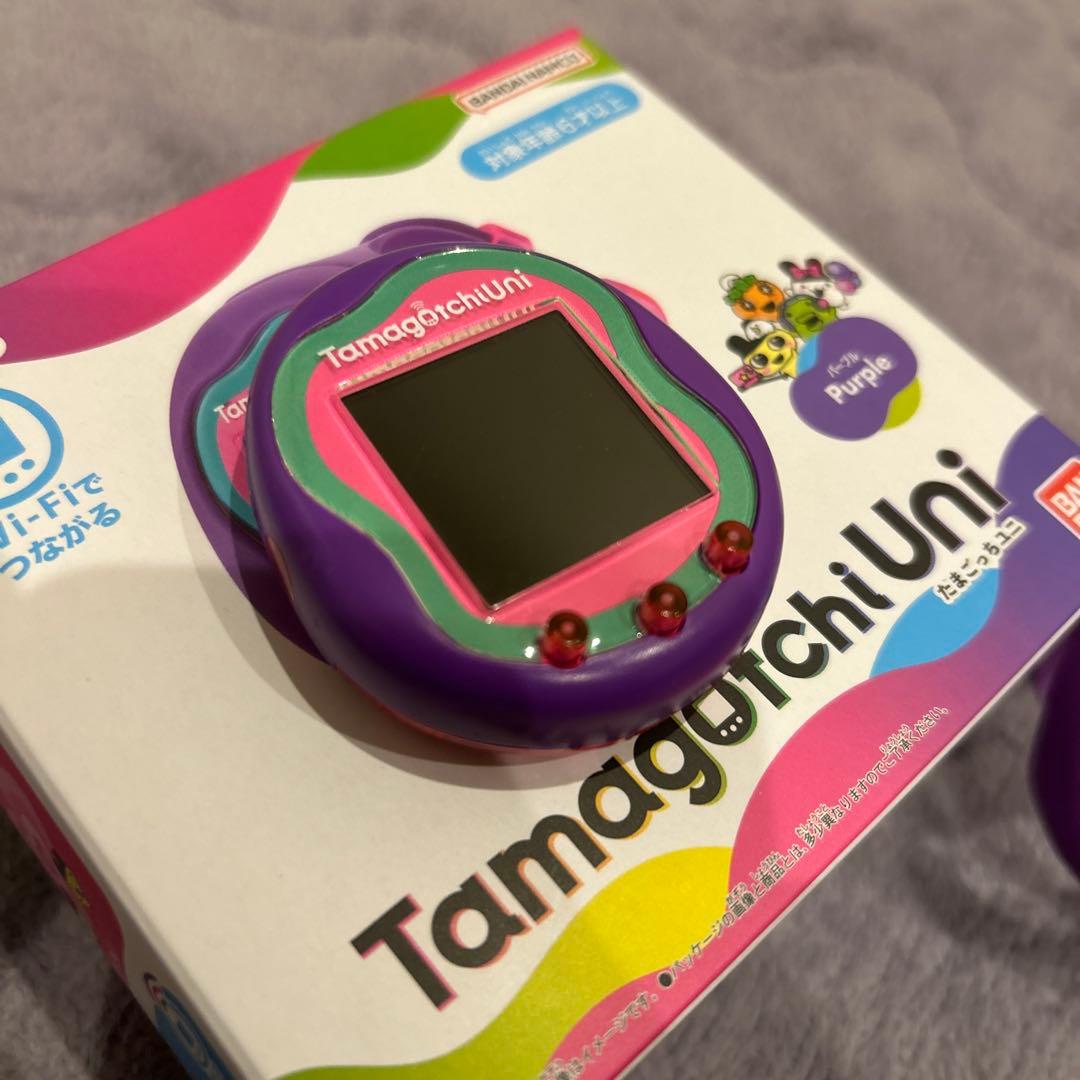 ✨たまごっち✨uni　ユニ　パープル　本体　箱つき　中古品