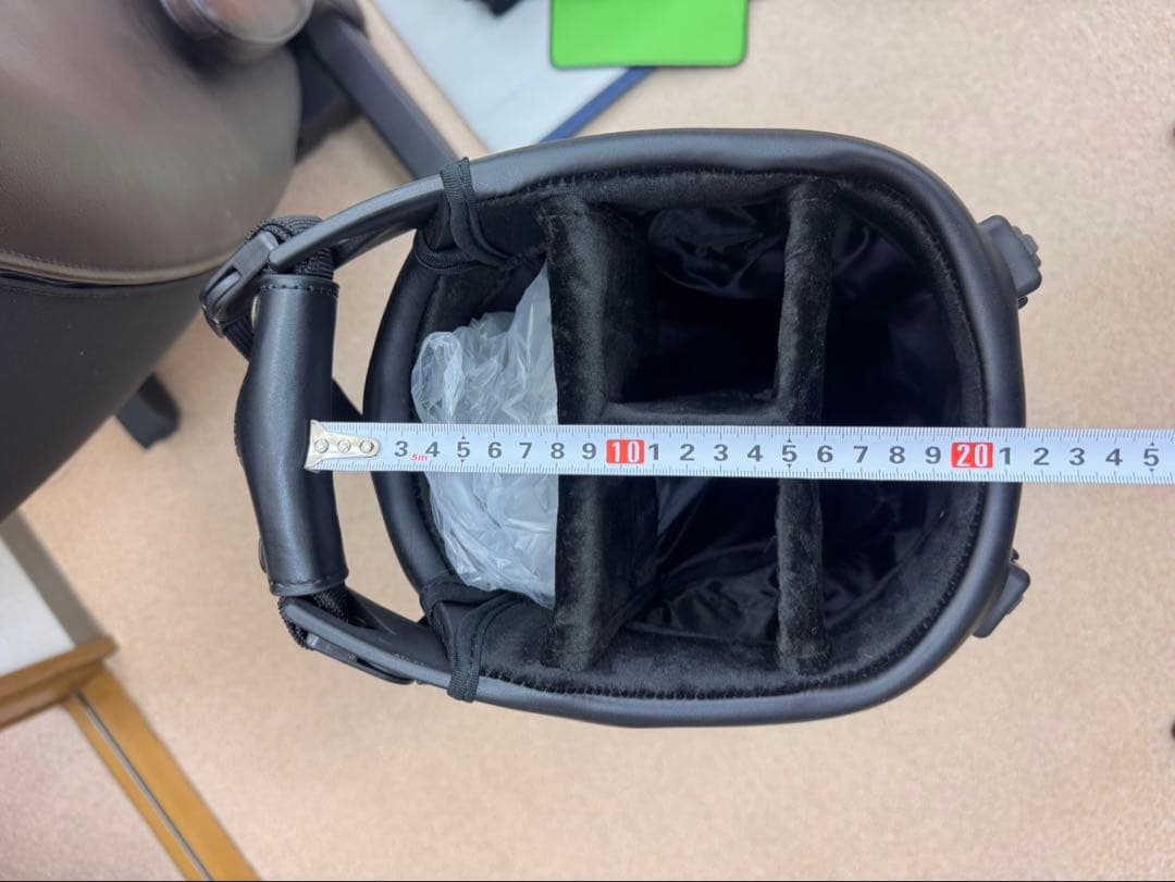 Vessel ゴルフバッグ ブラック スタンド付き