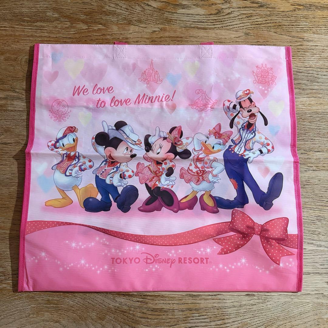 ディズニー ミニー ショッピングバッグ 3点セット