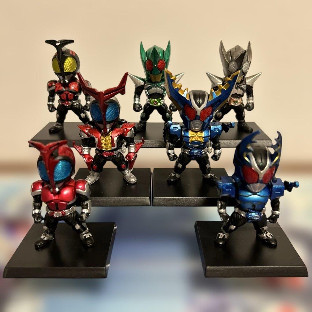 コンバージ　仮面ライダー　カブト7体セット