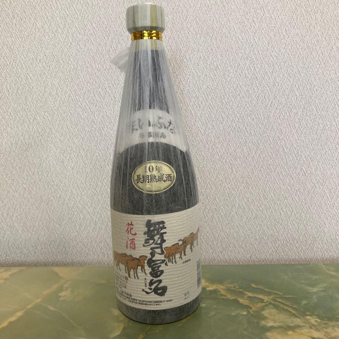 泡盛古酒　舞富名 10年長期熟成酒 60度　木箱入り