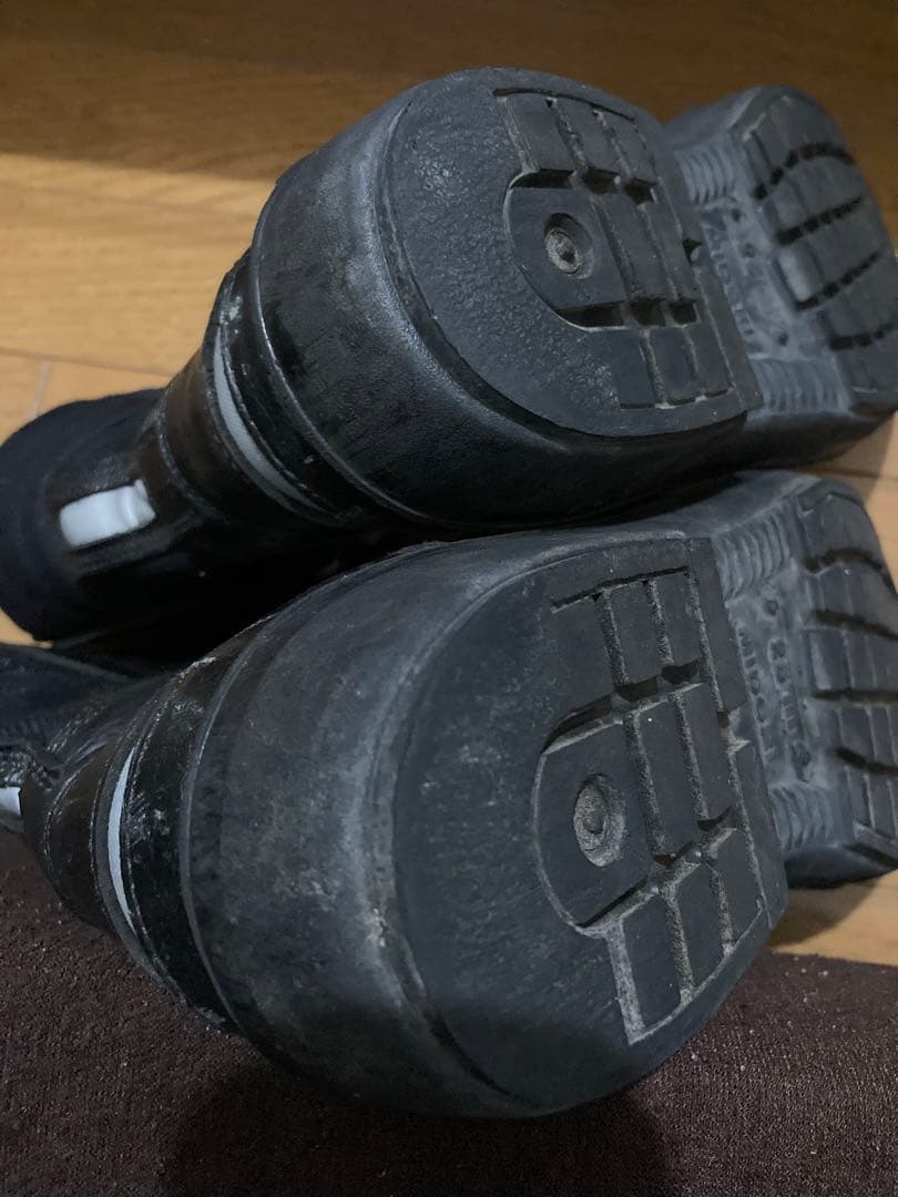 MIDORI ブラック ミリタリーブーツ 25 EEE