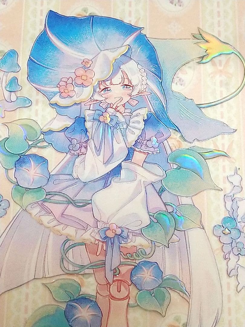 J766＃遇見童話(虹光)星島記切り売り海外人物マステ女の子