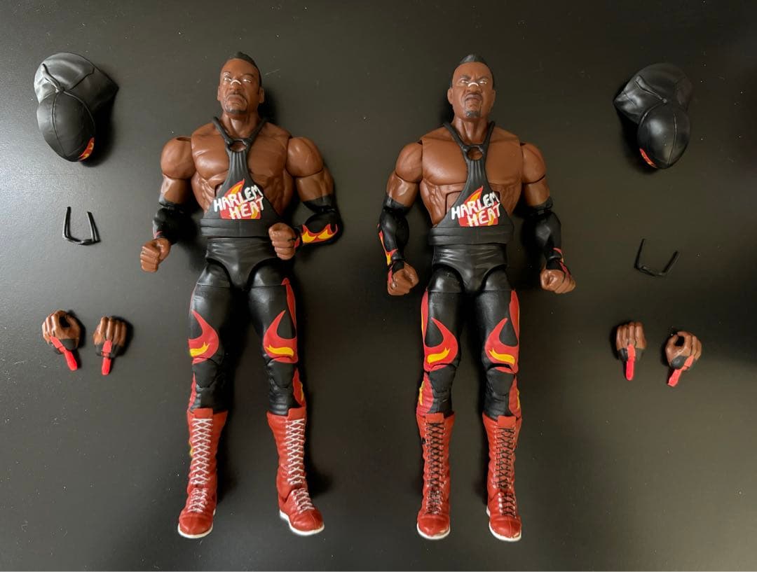スポーツ WWE Elite Harlem Heat Booker T StevieRay